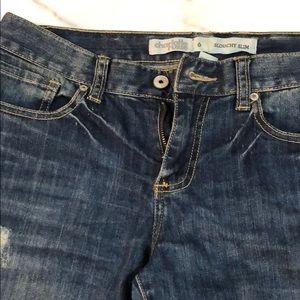 Charlotte Russe size 6 slouchy slim jeans